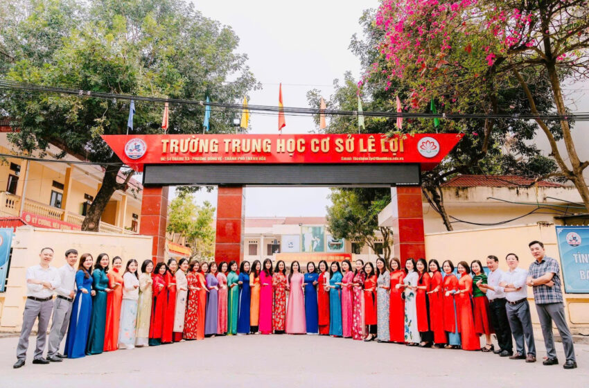  TRƯỜNG THCS LÊ LỢI: KHẲNG ĐỊNH VỊ THẾ QUA NHỮNG DẤU ẤN TOÀN DIỆN